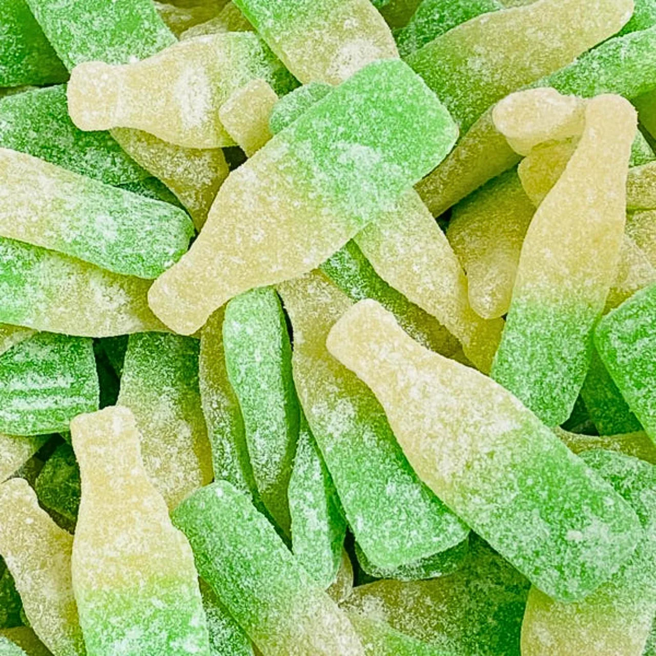 SOUR PEAR SODA BOTTLES