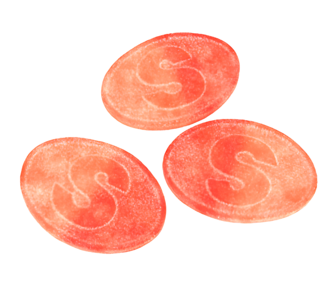 S-MARK SOUR PEACH 500G