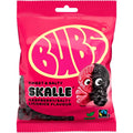 BUBS MINI RASPBERRY-LICORICE SKULLS 90G/175G/1.45KG