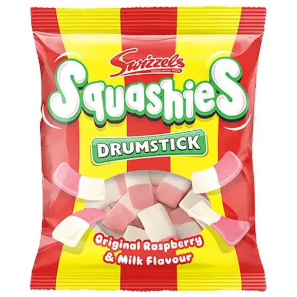 Squishers Raspberry Cream SQUASHIES RASPBERRY & MILK – Mr Swedish Candy