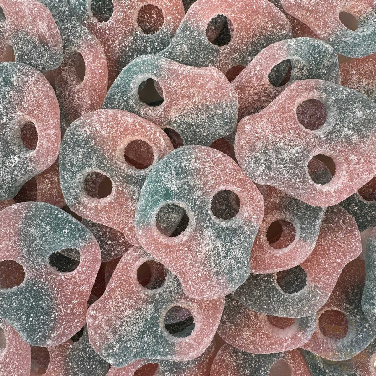 SOUR FIZZY BUBBLE SKULLS (VEGAN)