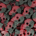 BUBS RASPBERRY & LICORICE SKULLS