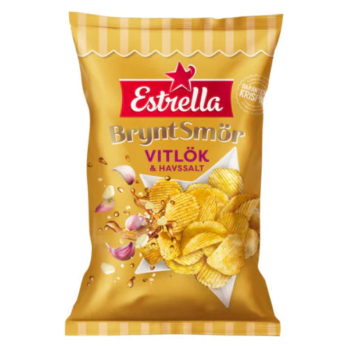 ESTRELLA BROWNED BUTTER & GARLIC