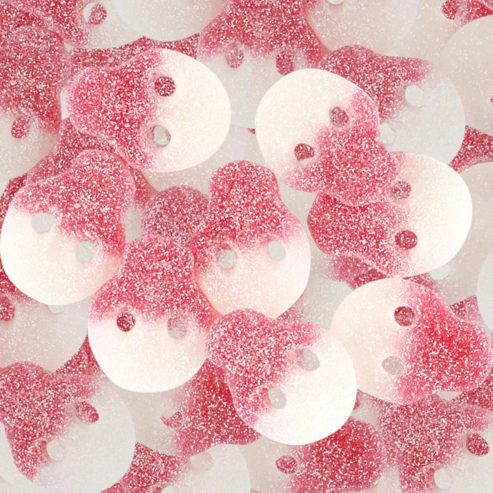 VEGAN SKULLS RASPBERRY 250G/500G/1KG