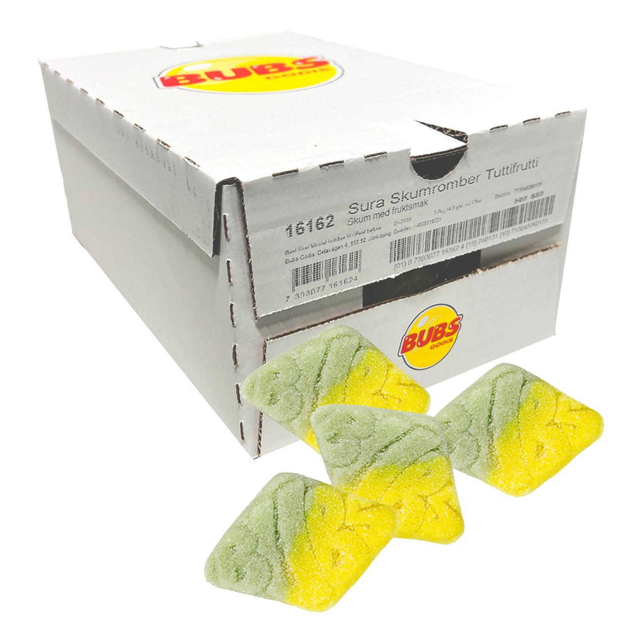 BUBS TUTTI FRUTTI 250G/500G/1KG/2.6KG